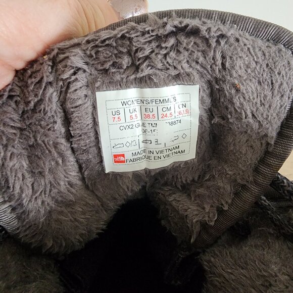 The North Face Shellista II winter waterproof boots size 7.5 - Picture 10 of 15